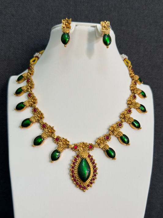 Light weight Mullamott Mala with Pendant