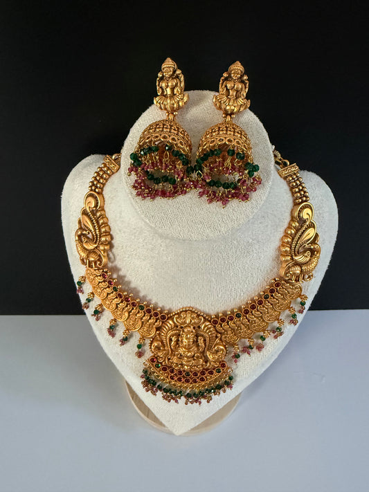 Temple peacock coin set