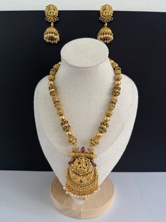 Lightweight long Laxmi PS with Jhumka