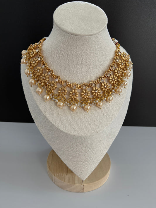 Designer/Party wear Pearl set