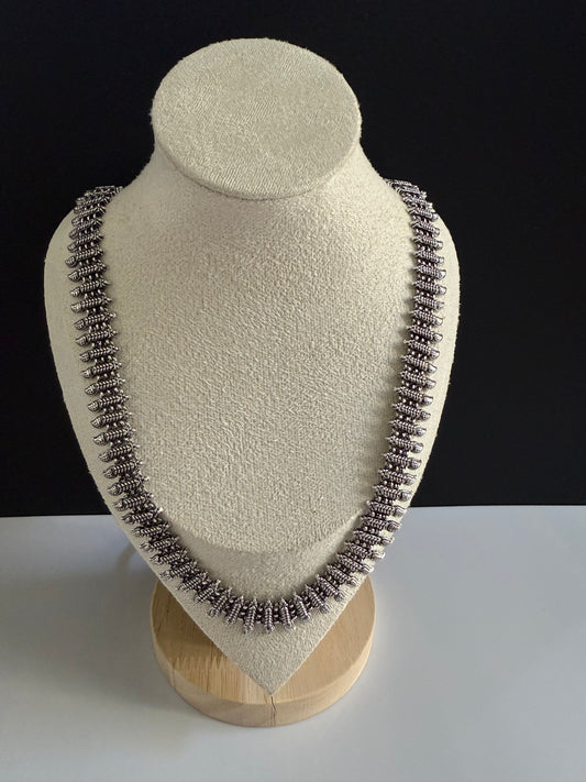 Long Oxidised Necklace set