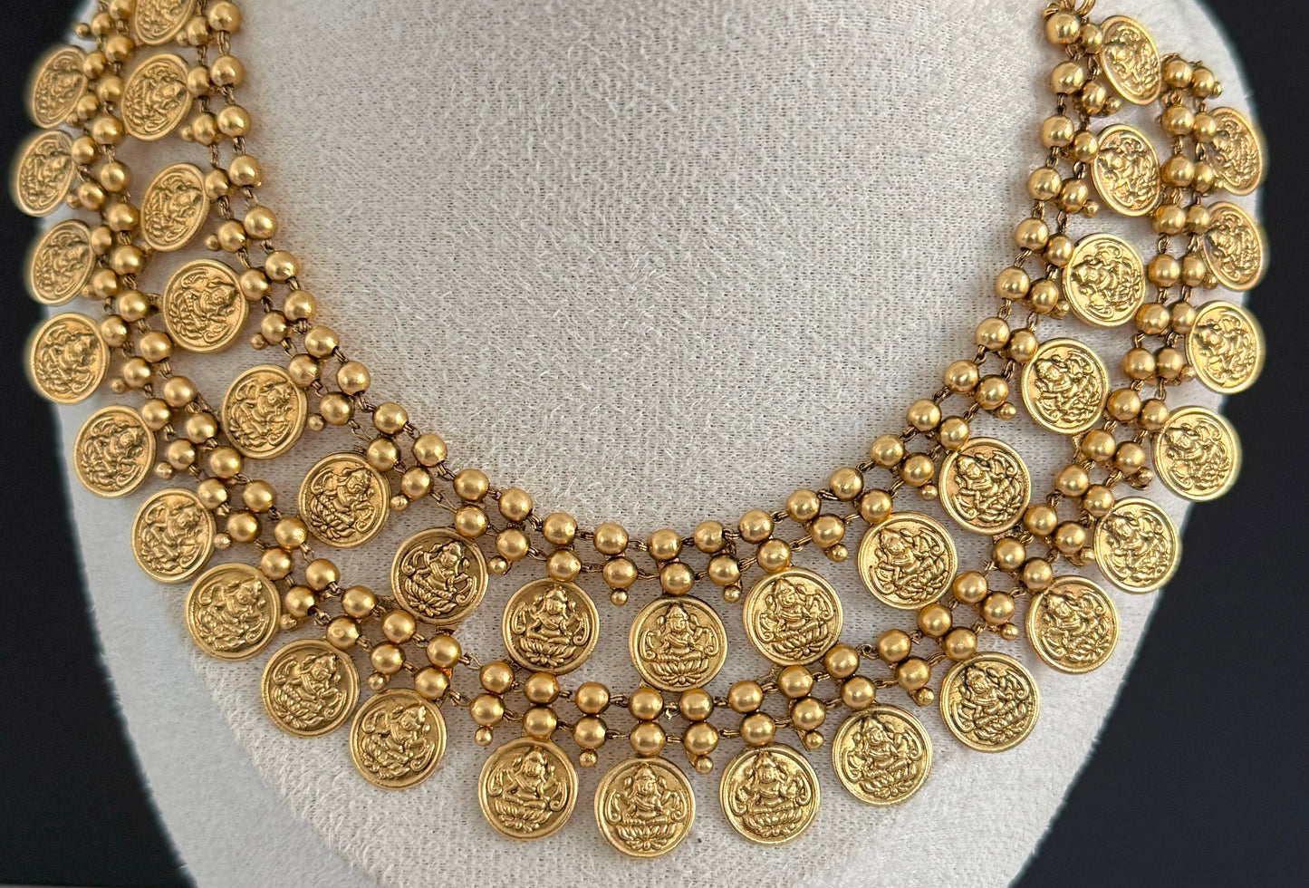 Double Layered Coin set With Jhumka